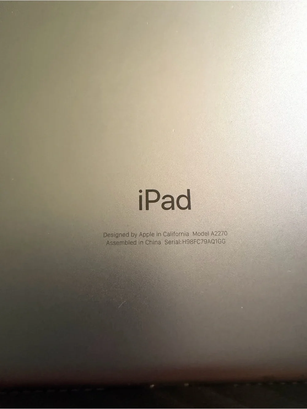 Apple iPad 8th Gen (Wi‑Fi)